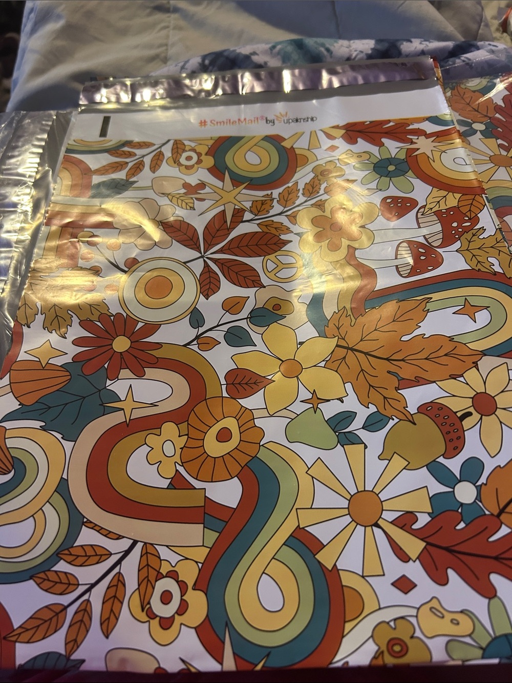 10 hippie vibes poly mailers - Picture 2 of 3